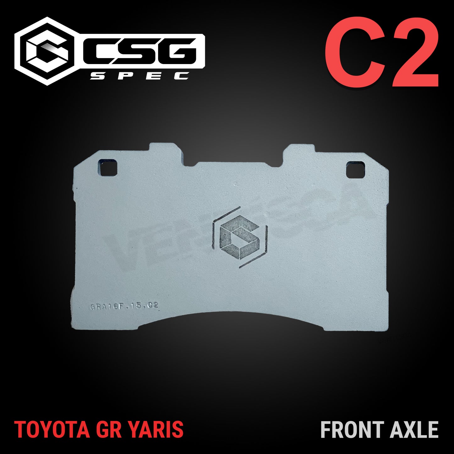 CSG Spec C2 Front Brake Pads for Toyota GR Yaris